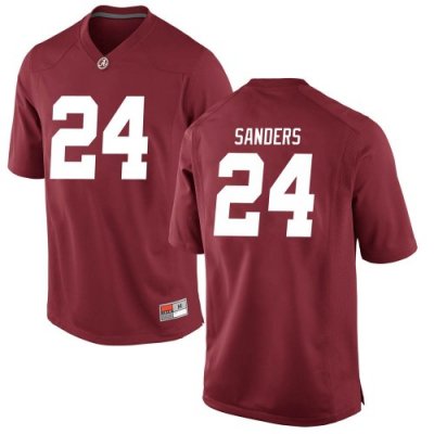 Youth Alabama Crimson Tide #24 Trey Sanders Crimson Game NCAA College Football Jersey 2403BIHE7